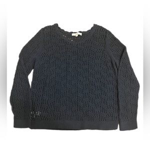 EUC LOFT Lady’s Navy Blue Sweater